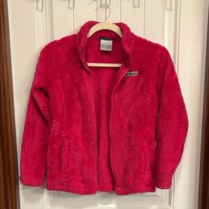 Columbia Kids Fleece Jacket - Bright Pink